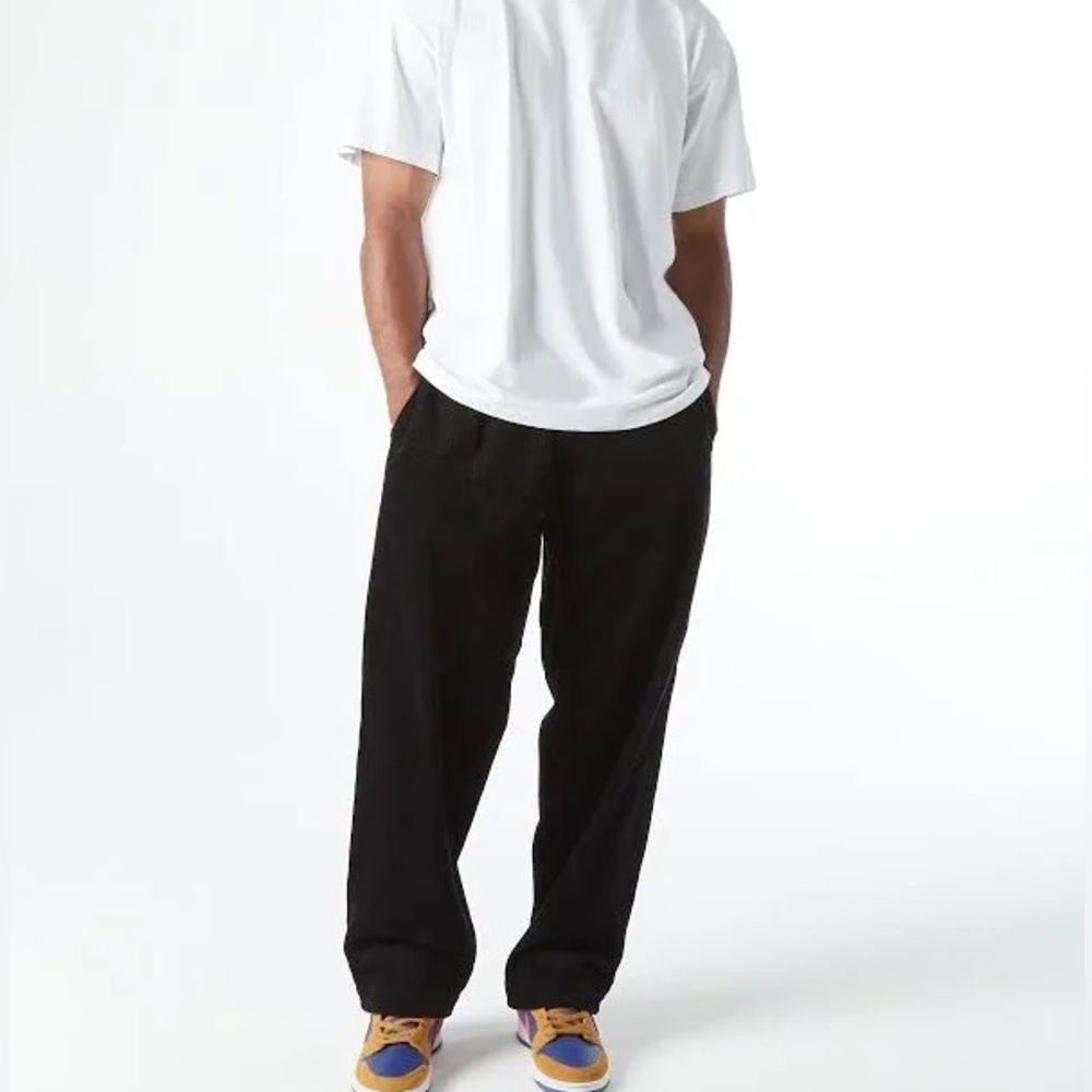 HUF Corduroy Leisure Pull-on Pants Men’s Size L 33x29 Black